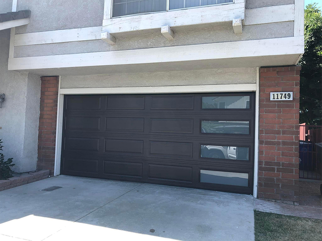 America Style Garage Door Long Panel Design