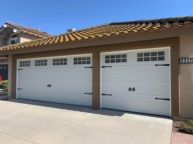America Style Garage Door Carriage Long Panel Design