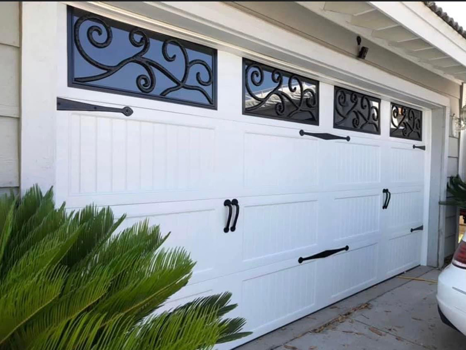 America Style Garage Door Carriage Long Panel Design