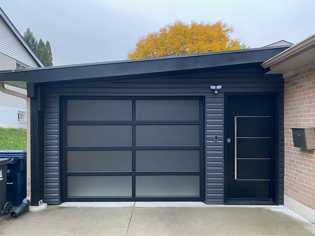Aluminum Alloy Glass Garage Door